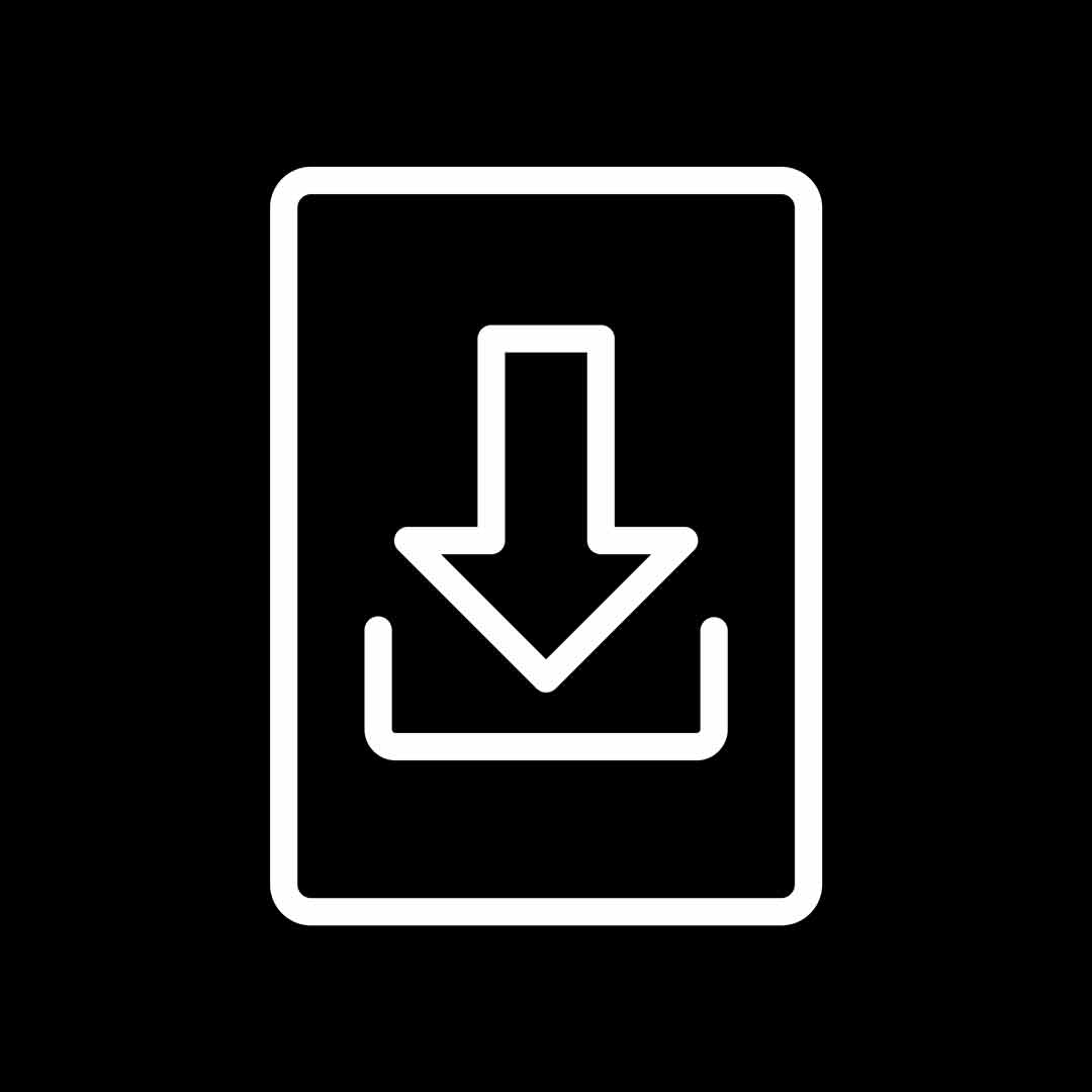 Brochure download icon