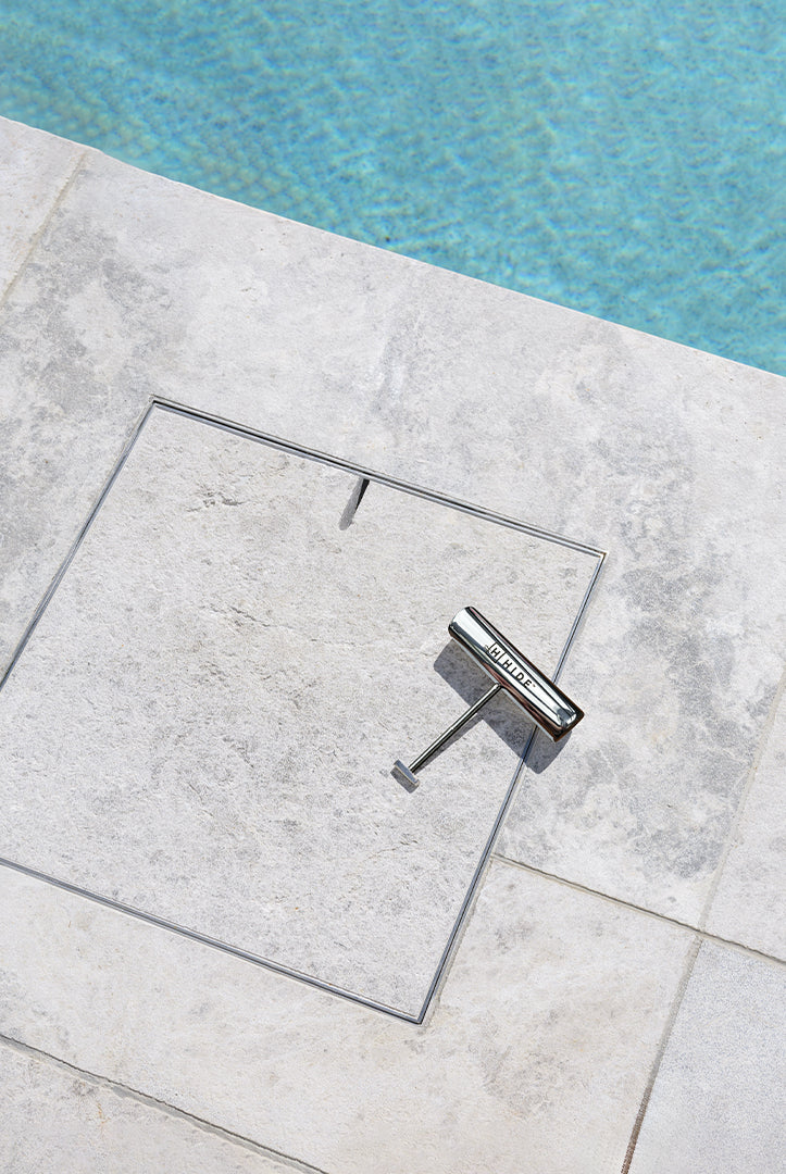 HIDE Skimmer Cover with key to open it