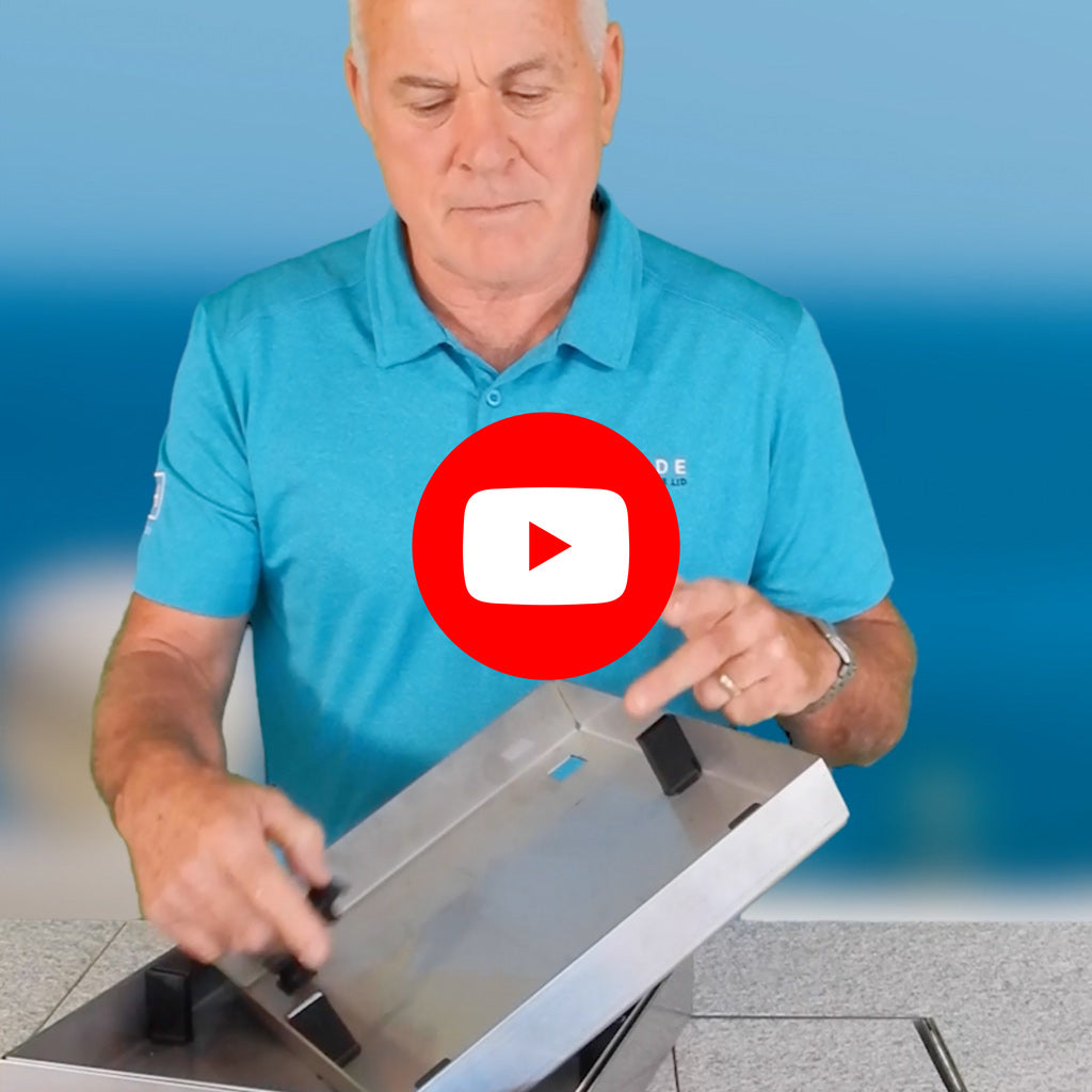 Concrete Cover installation video, explaining installation process and concrete lug installation.