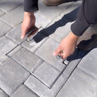 Large HIDE Access Cover showing frame, infill tray and safety key